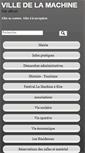 Mobile Screenshot of mairie-la-machine.fr